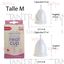 Kit de copas menstruales Medium